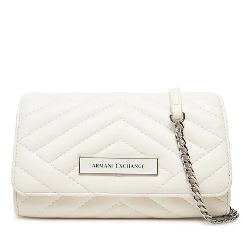 Clutch Donna con Tracolla in Catena ARMANI EXCHANGE colore Journal