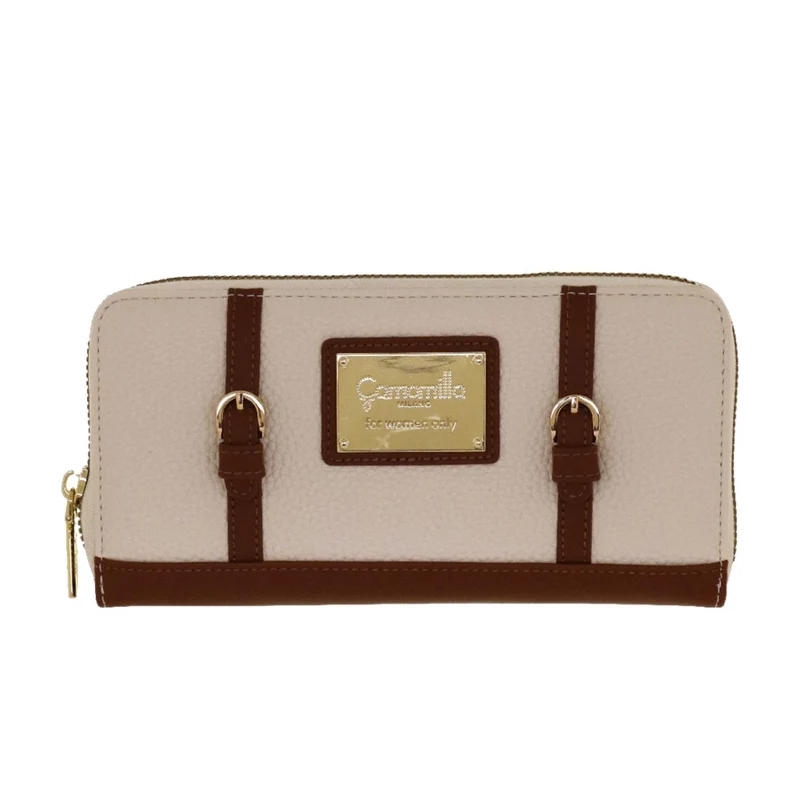 Portafoglio Zip L Toffee