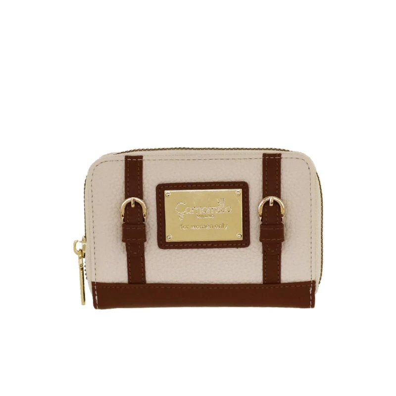 Portafoglio Zip S Toffee