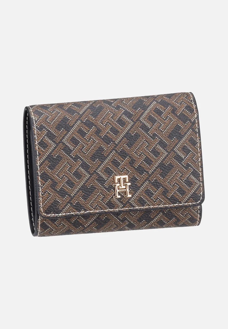 TH Icon Trifold Mono Print Black Mix - Wallet