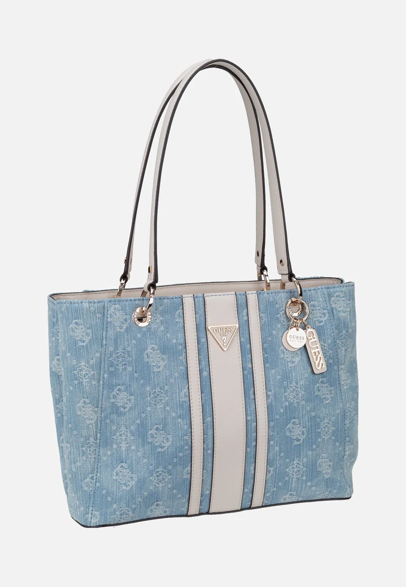 Noelle II 72250 Denim Logo - Shopper