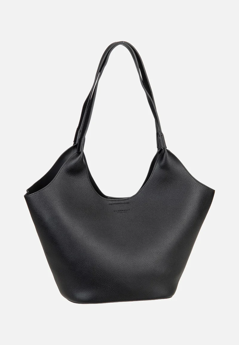 Nelma Tulip Shopper Black - Shopper