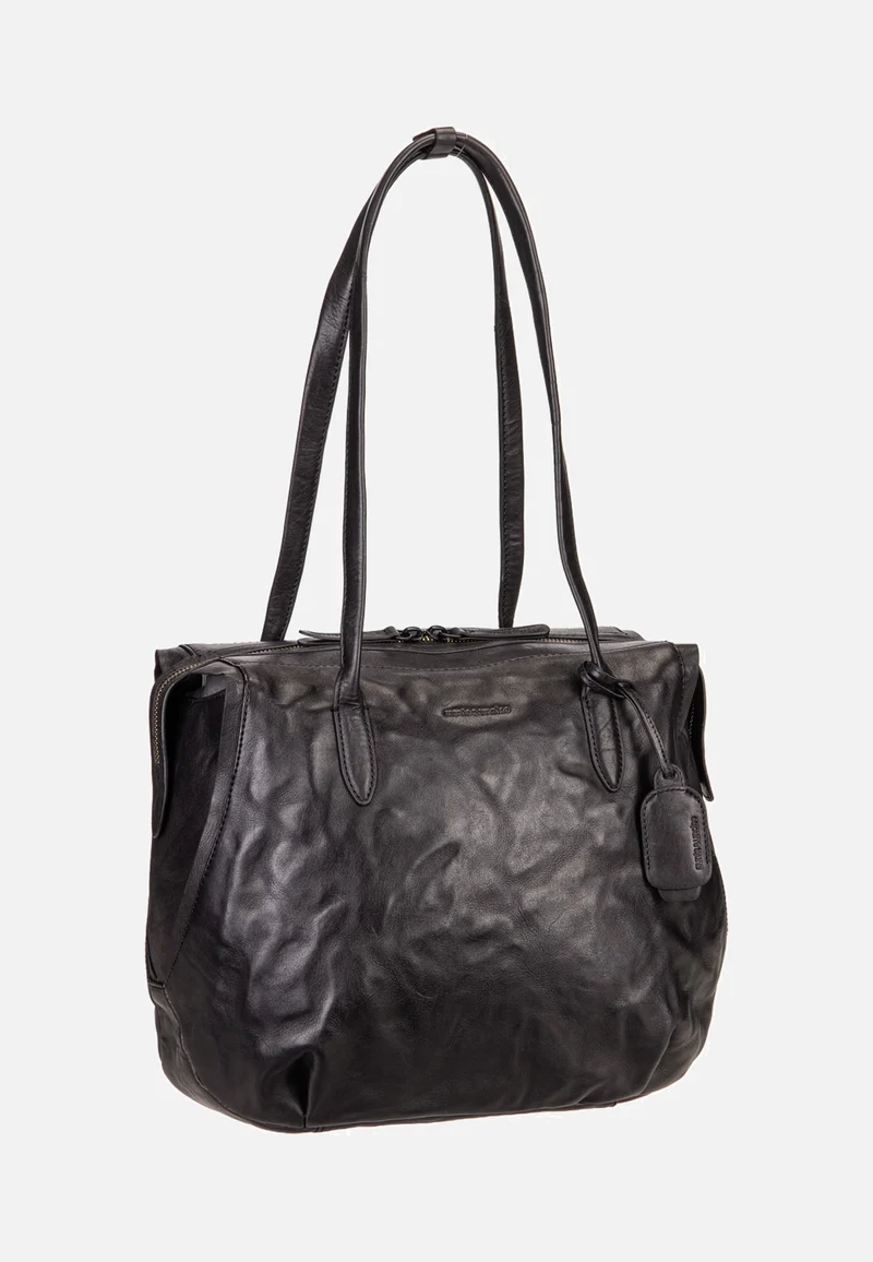 Mrs. Florentine Black Smoke - Shoulder Bag