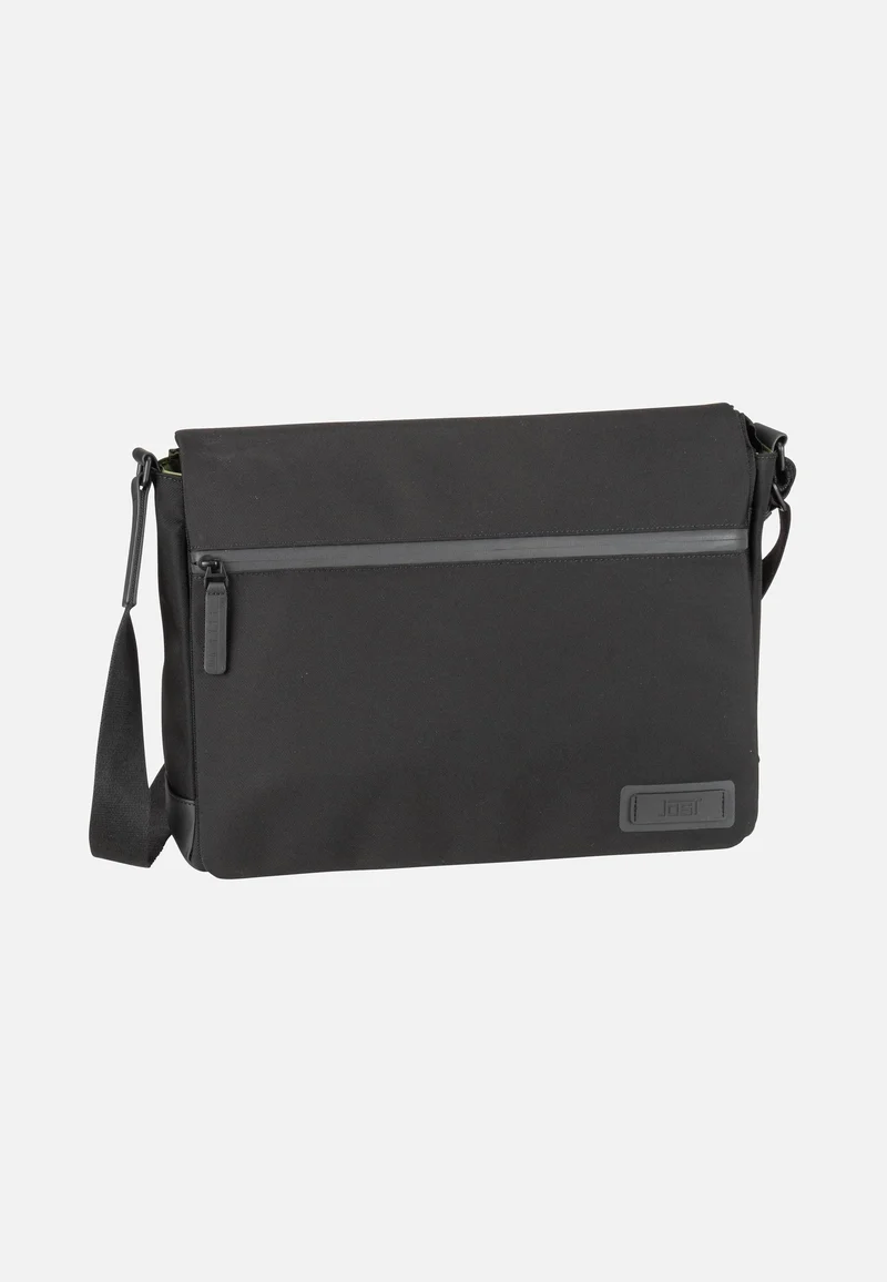 Tallinn Flap L Black - Messenger Bag