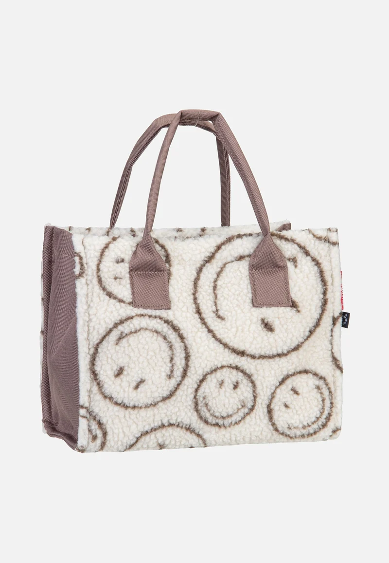 Daily Shopper XS Smiley® Teddy Chocolate - Tote Bag