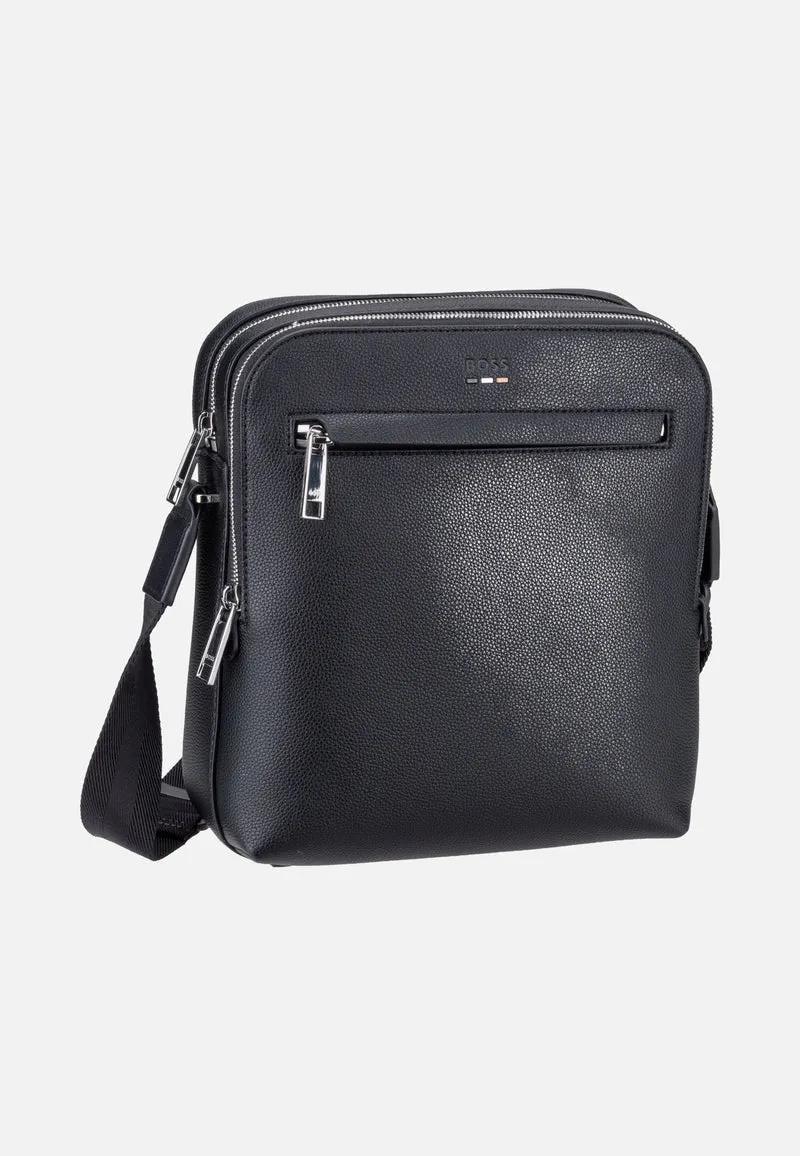 Ray Big NS Zip P Black - Crossbody Bag