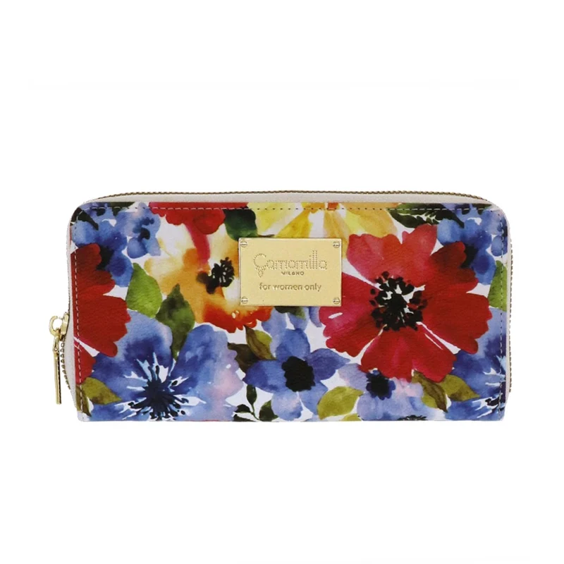 Portafoglio Zip L Bloom Love