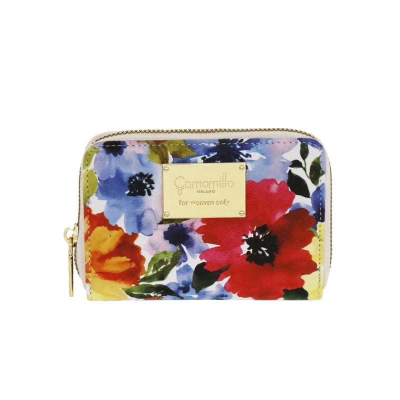 Portafoglio Zip S Bloom Love