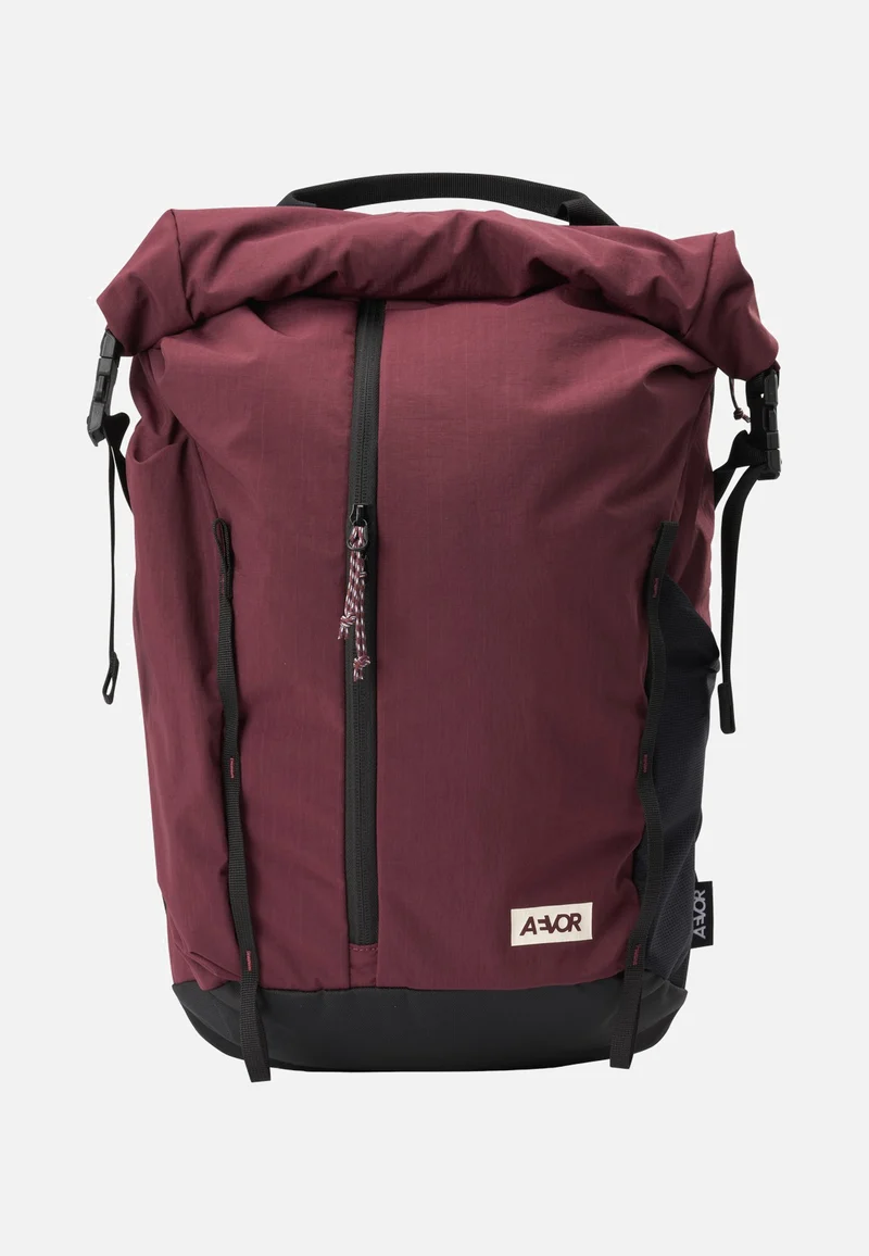 Active Pack Burgundy - Rolltop Backpack