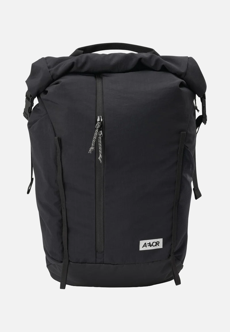 Active Pack Black - Rolltop Backpack