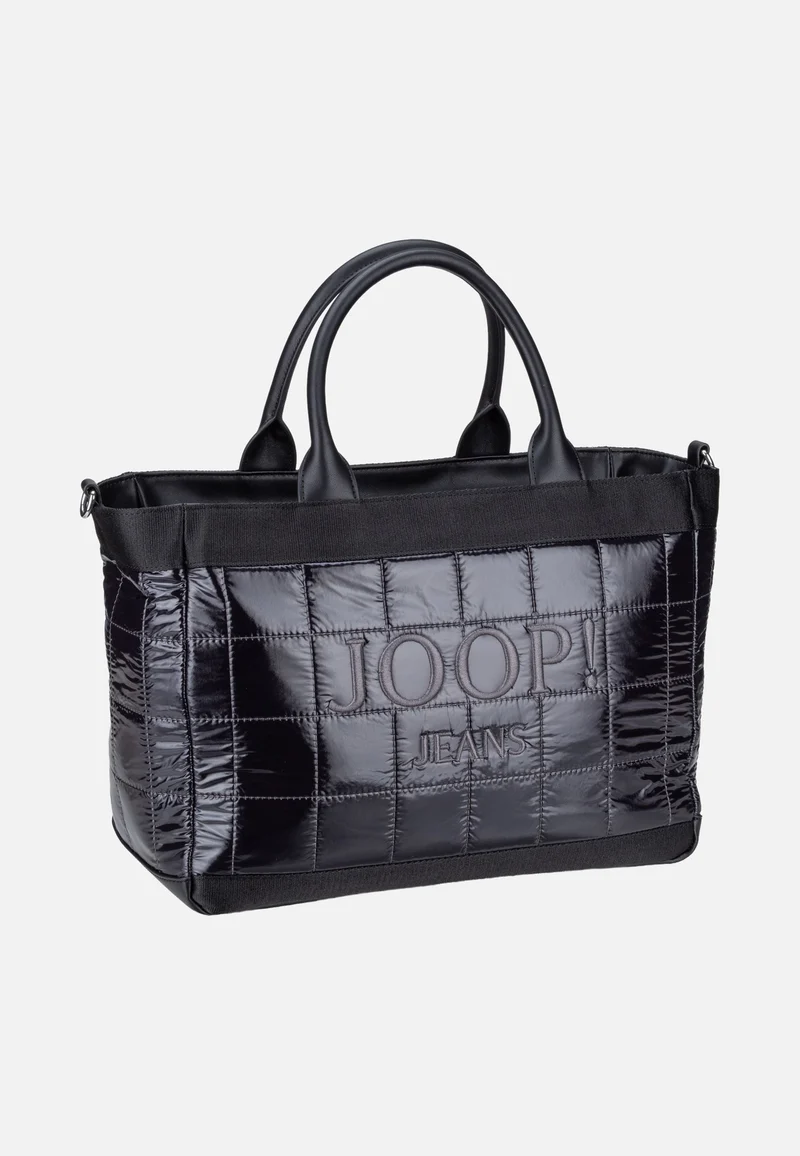 Calduccio Tessuto Yvette LHZ Black - Handle Bag