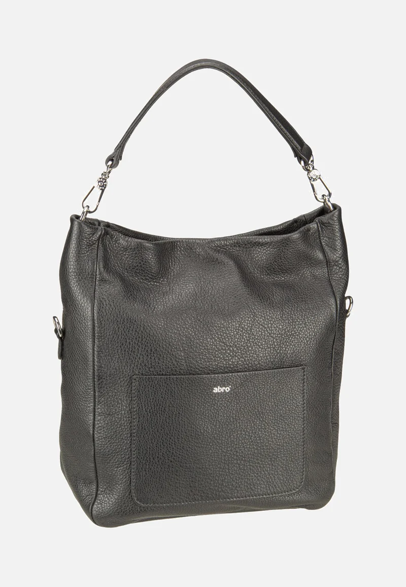 Raquel Small Black/Nickel - Hobo Bag