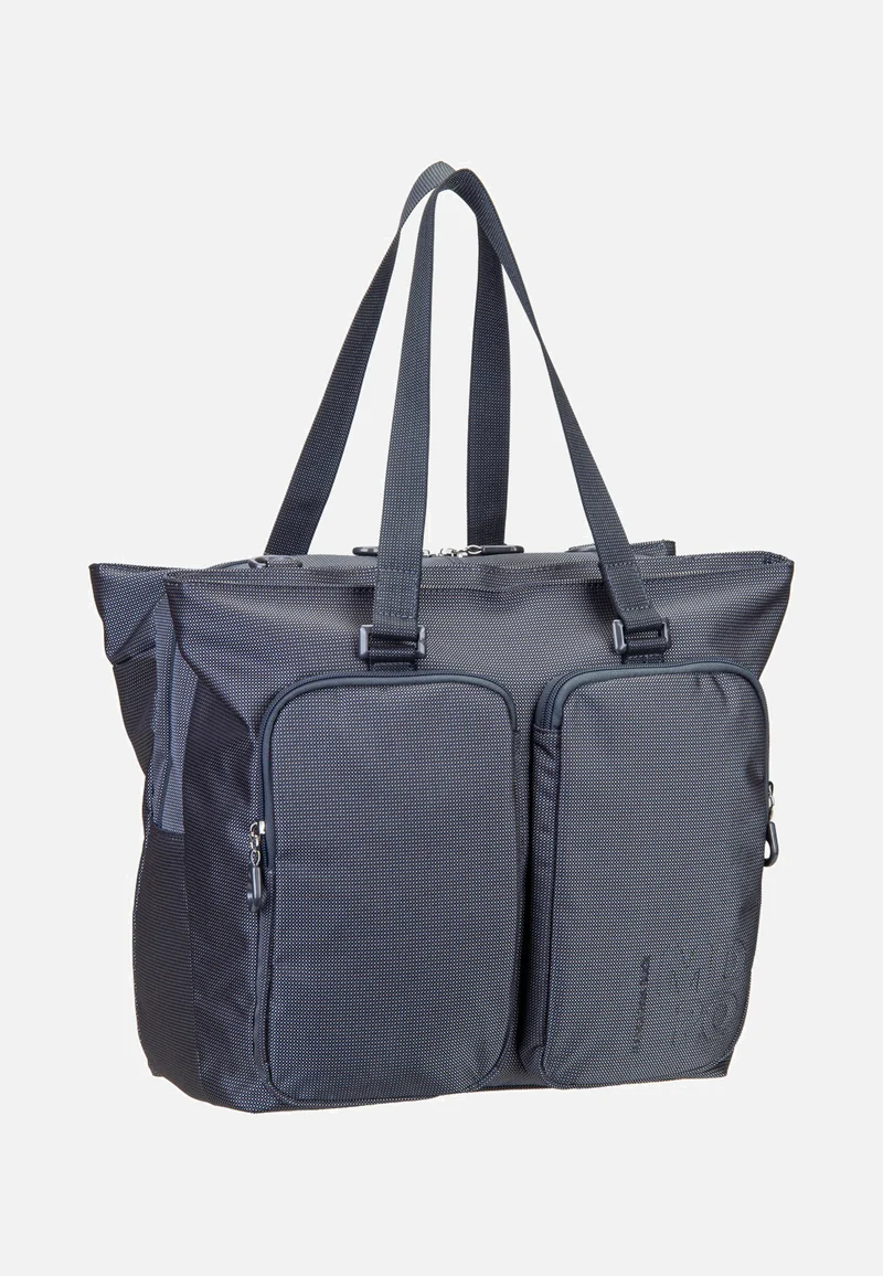 MD20 Double Zip QMT73 Steel - Shopper