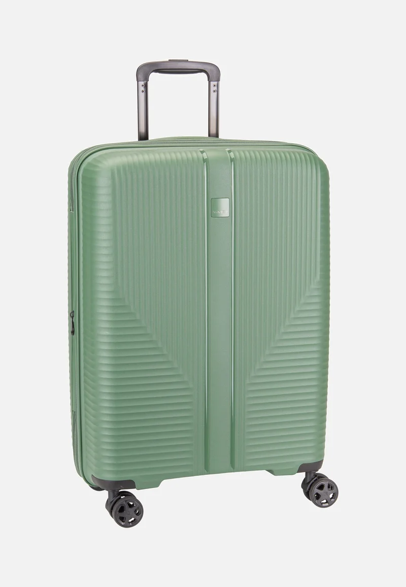 Air Stripe Trolley 4w M exp. Green - Suitcase