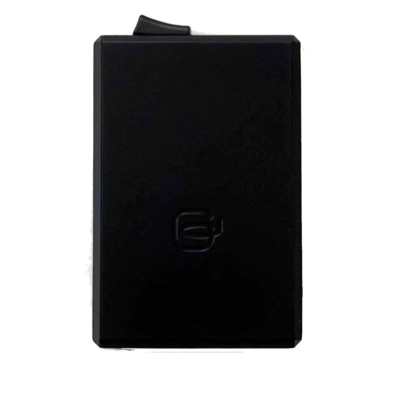 Portacarte PIQUADRO MagSafe in Alluminio e Pelle con RFID Colore Nero - PP7072S145R