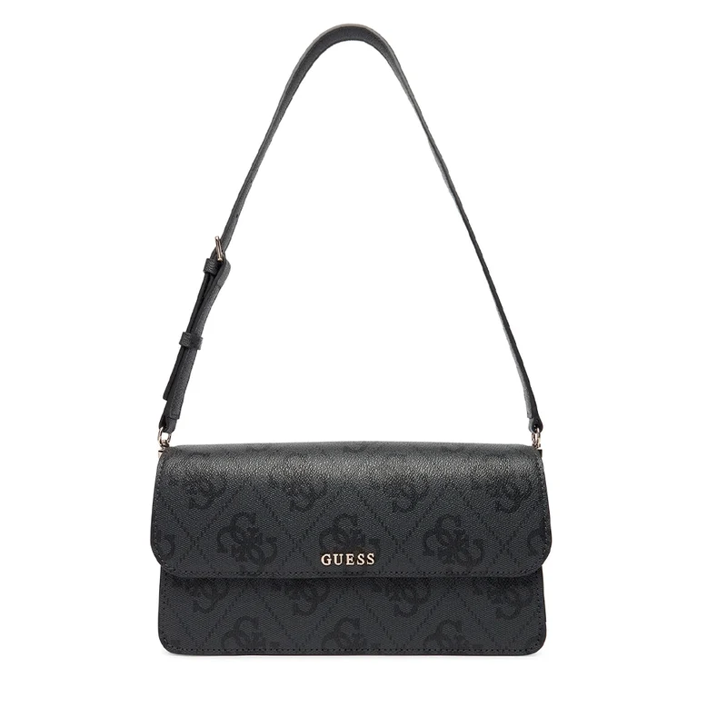 Borsa Donna a Spalla GUESS Linea Sadie colore Coal Logo