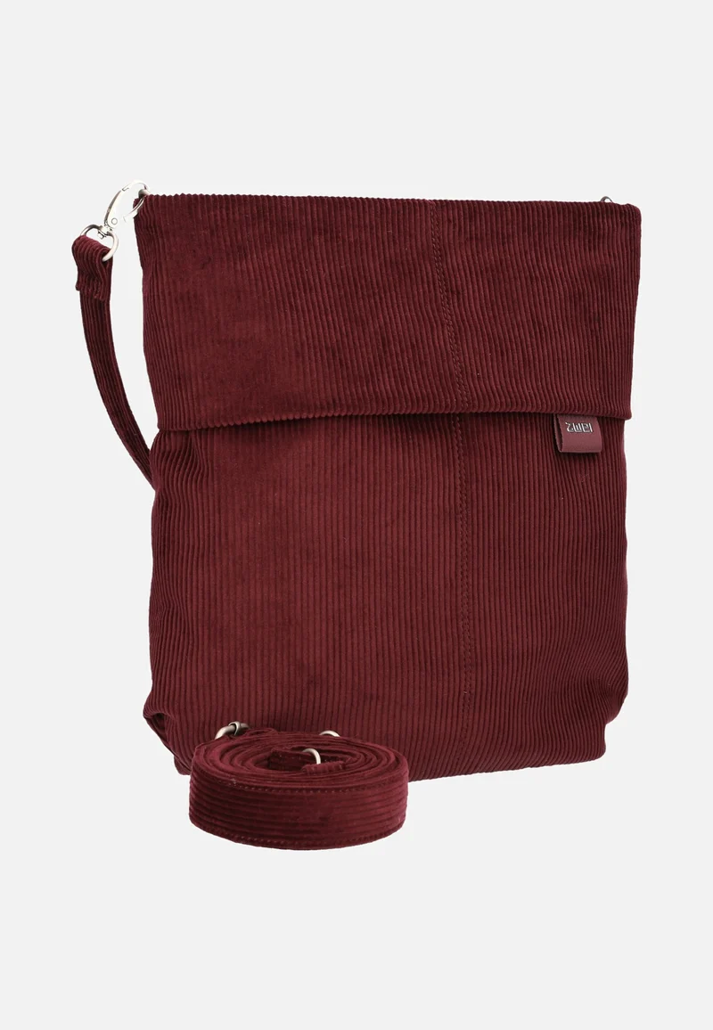 Mademoiselle M12 Cord/Bordeaux - Hobo Bag