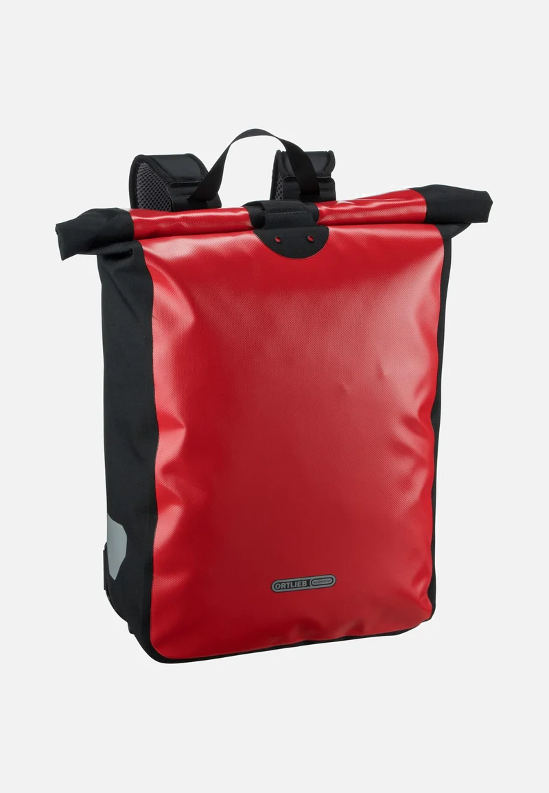 Messenger-Bag Rot Schwarz - Rolltop Backpack