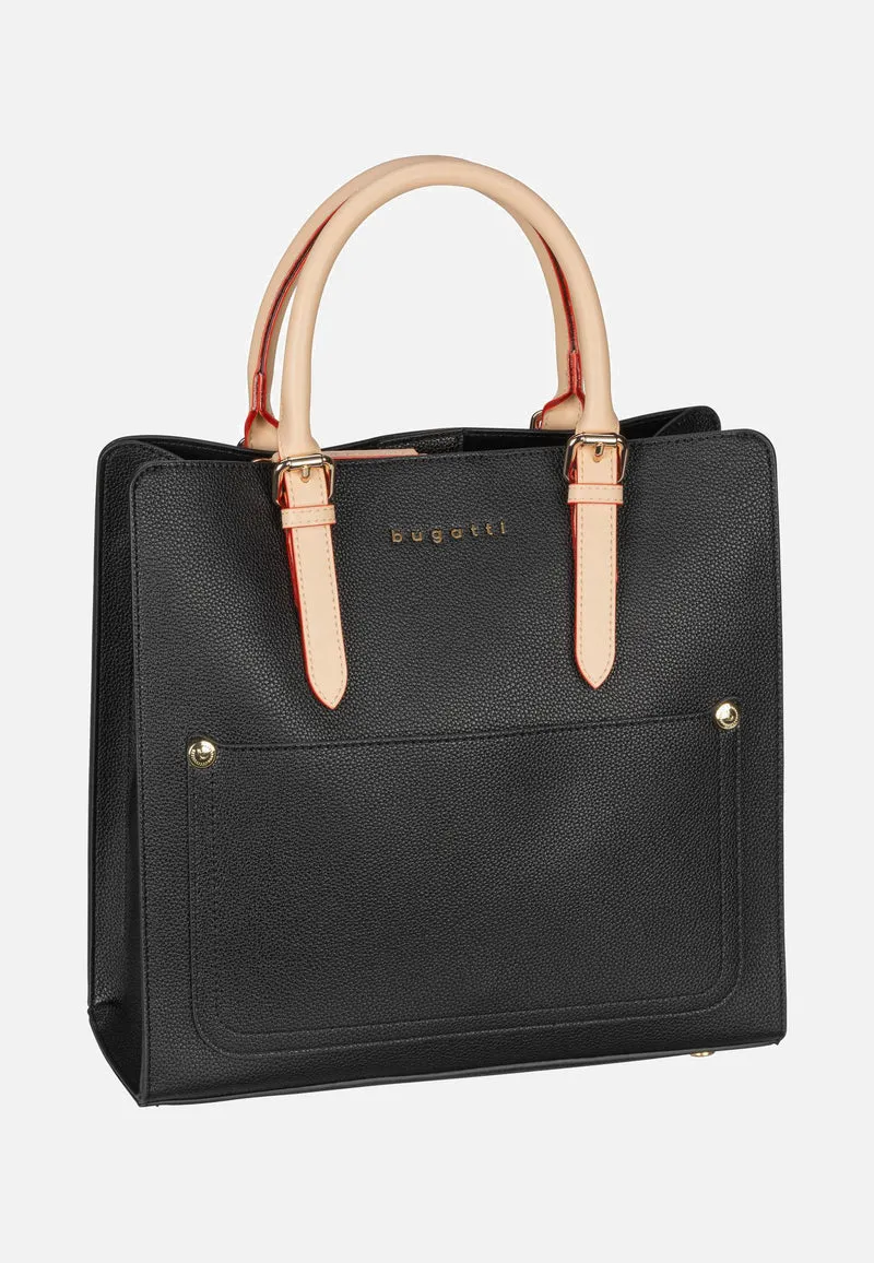 Ella Top Handle Large Schwarz - Tote Bag