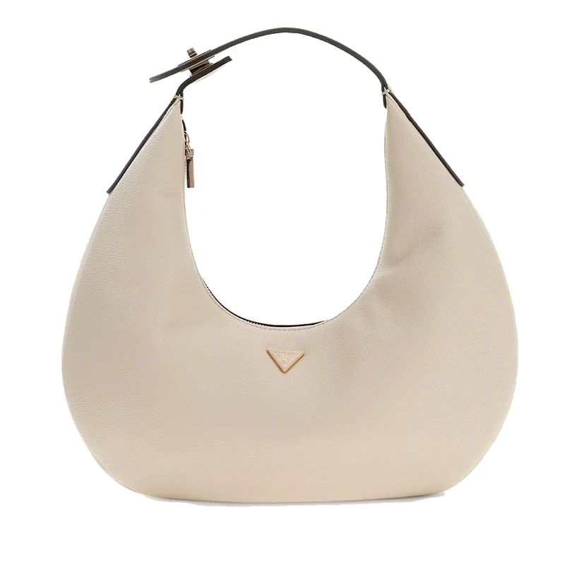 Borsa Donna Hobo a Spalla GUESS Linea Evie colore Light Taupe