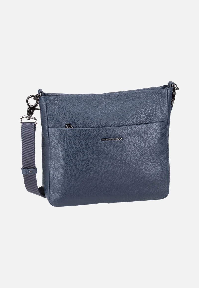 Mellow Leather Squared FZT17 Dress Blue - Crossbody Bag