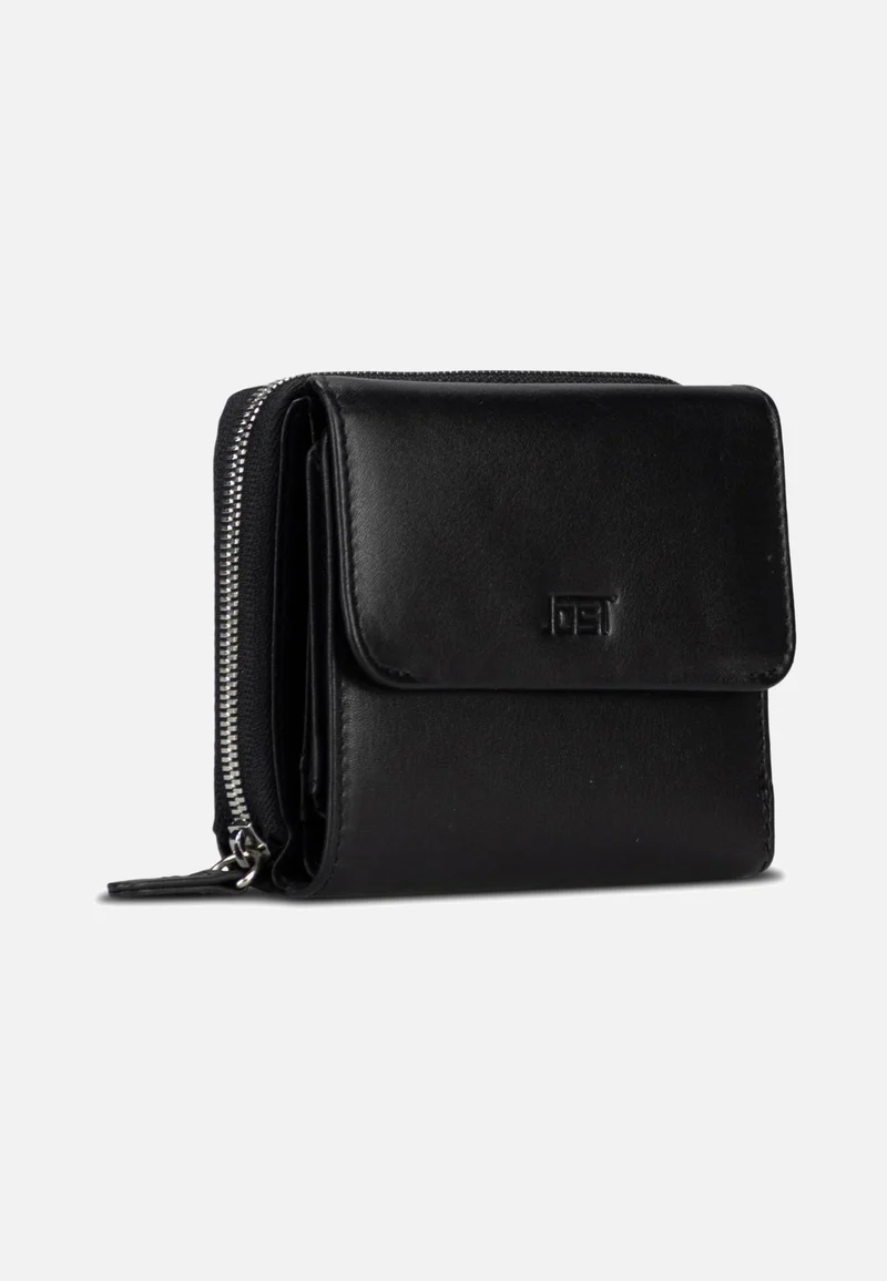 Odense Zip 6332 Medium Black - Wallet