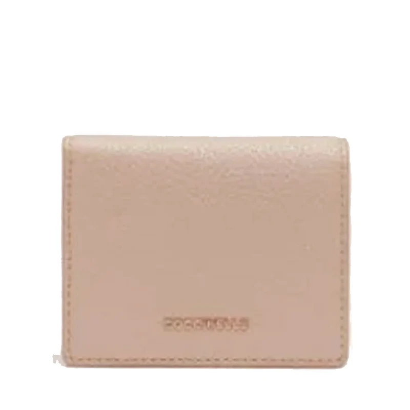 Portafoglio Donna Mini COCCINELLE in Pelle Rosette Linea Metallic Soft