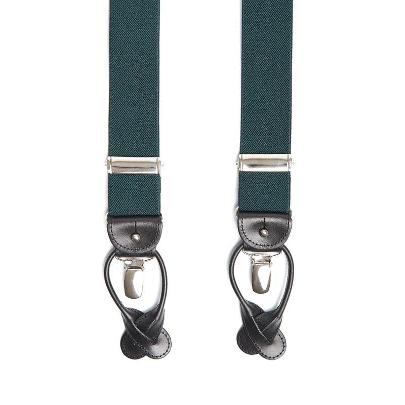 DARK GREEN BRACES