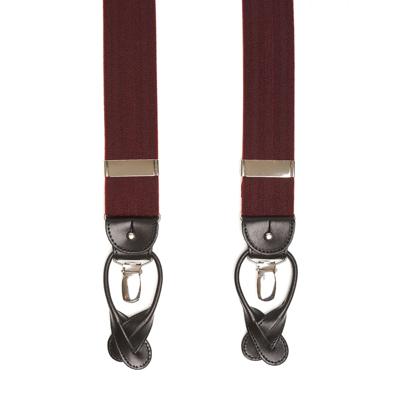 BURGUNDY BRACES