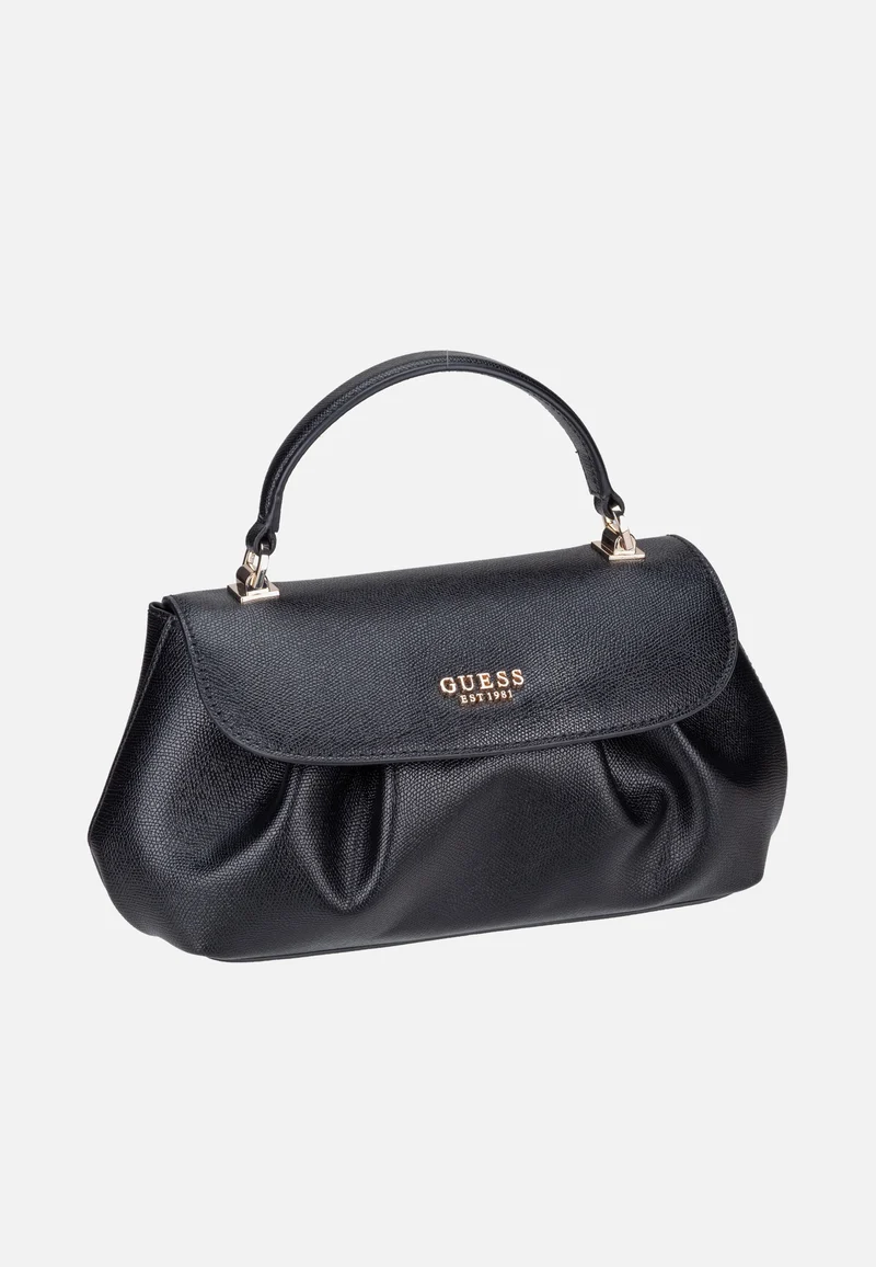 Amorette Top Handle Flap 98190 Black - Handle Bag