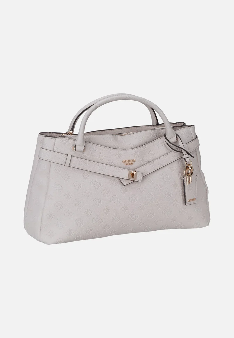 Ella Logo Large Girlfriend 46060 Stone Logo - Satchel