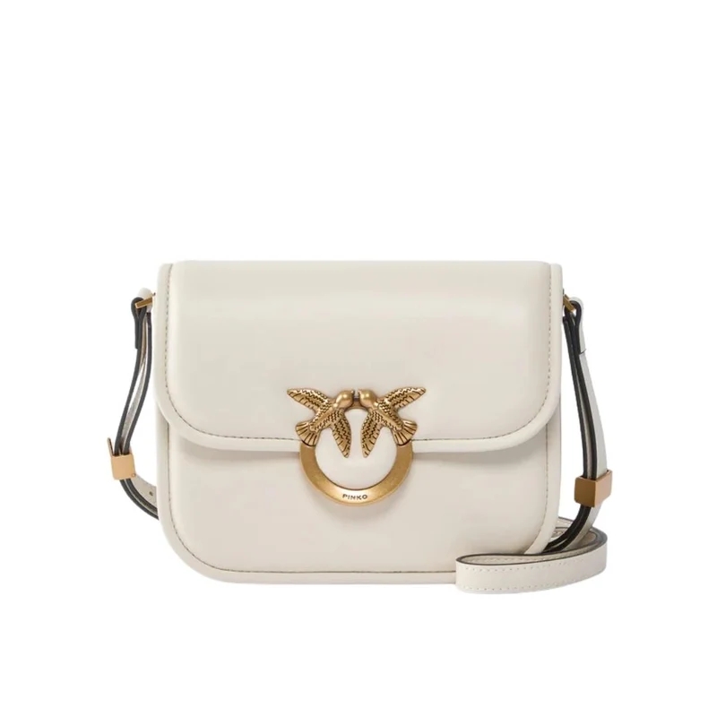 Borsa media a spalla Love Bag Box in nappa