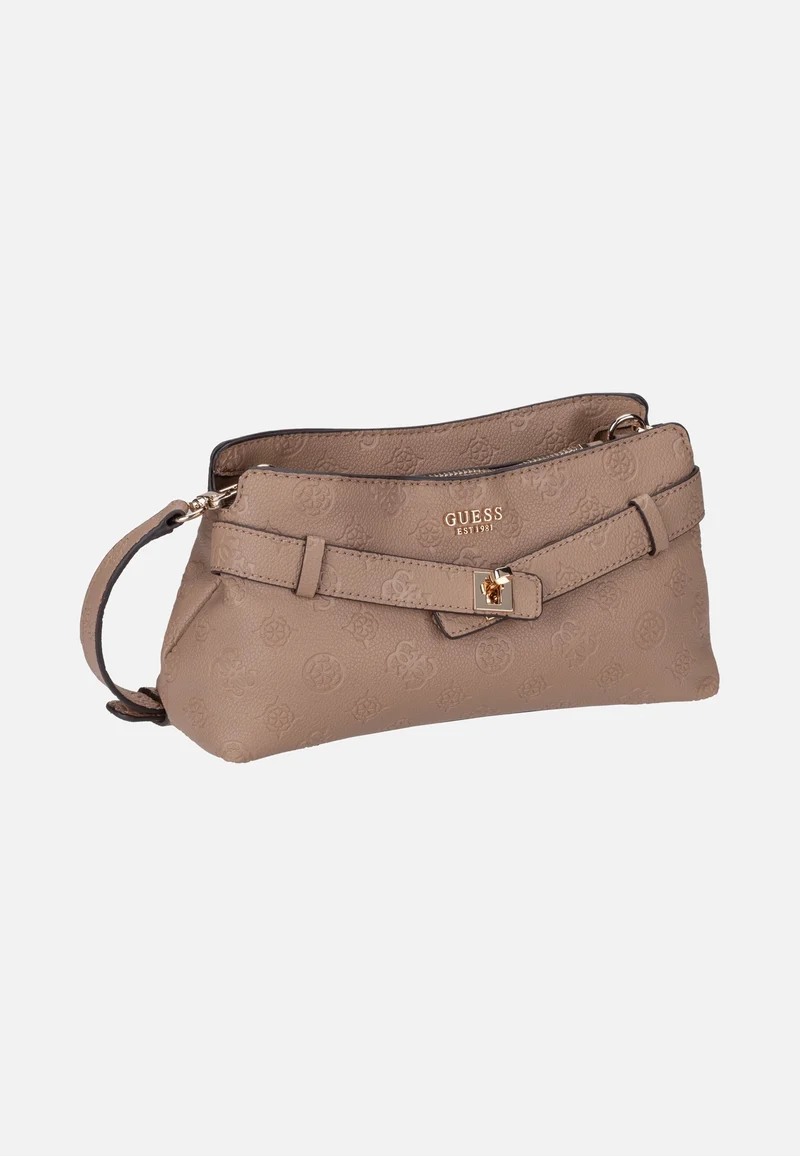 Ella Logo Girlfriend 46730 Beige Logo - Crossbody Bag