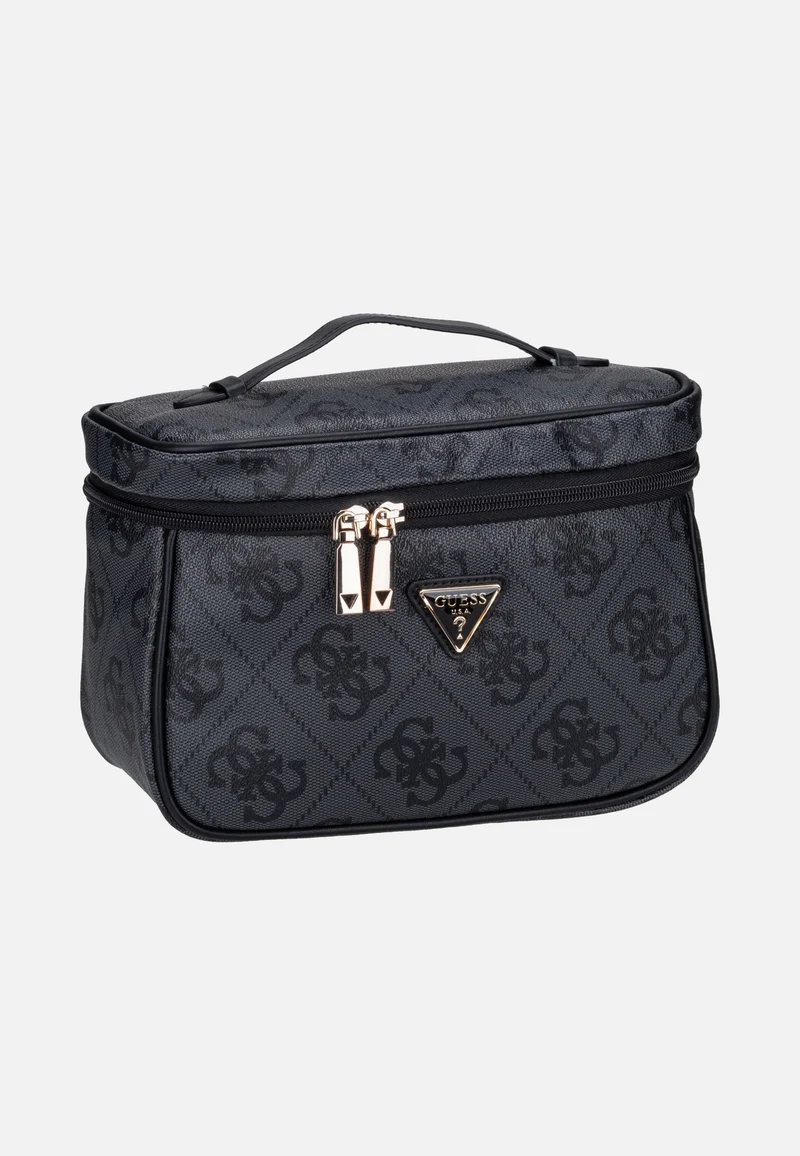 Berta Train 88039 Coal Logo - Toiletry Bag