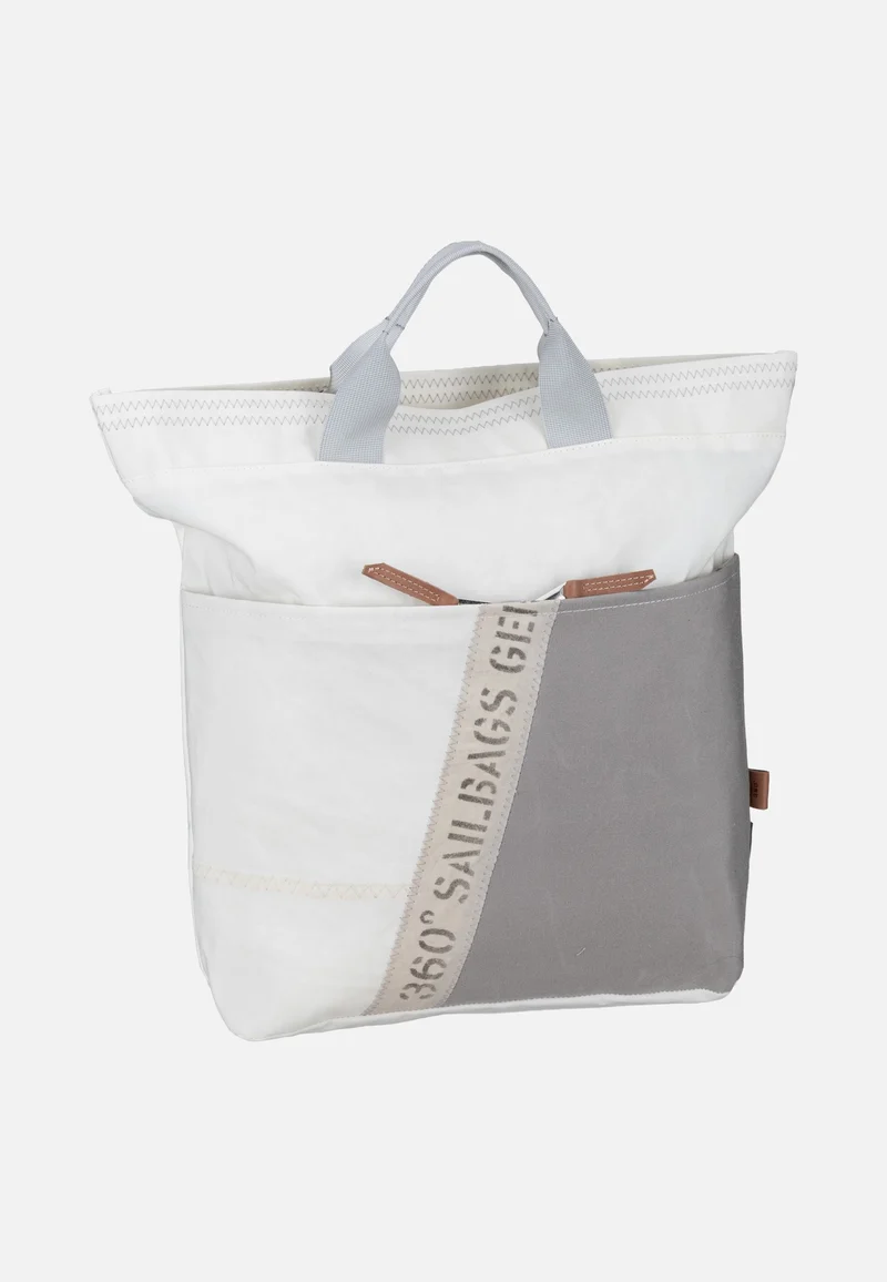 Kaje Stencil Weiss/Grau - Backpack