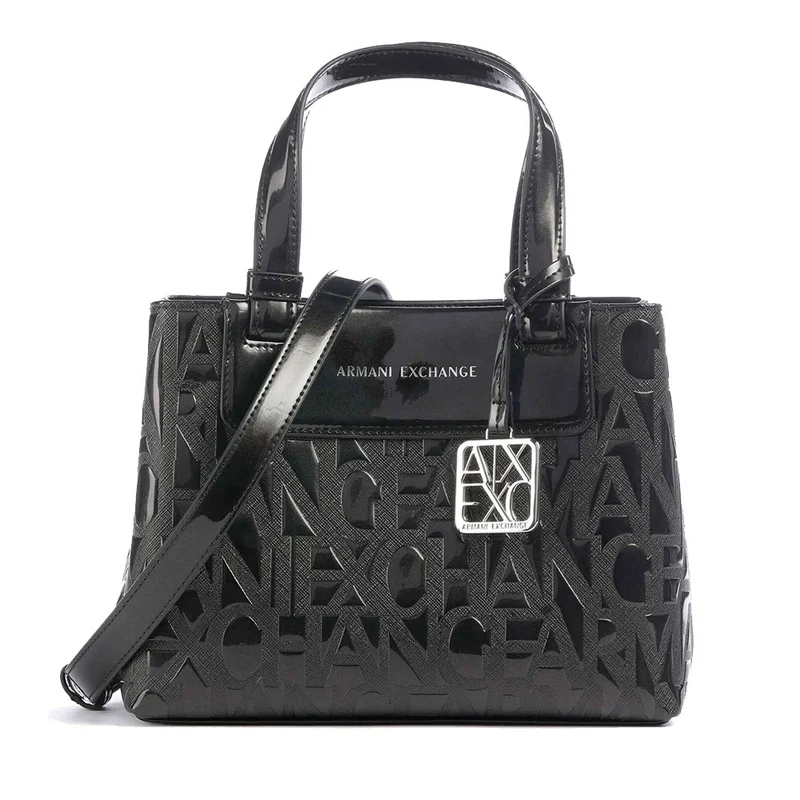 Borsa Donna a Mano con Tracolla ARMANI EXCHANGE colore Nero Linea Liz