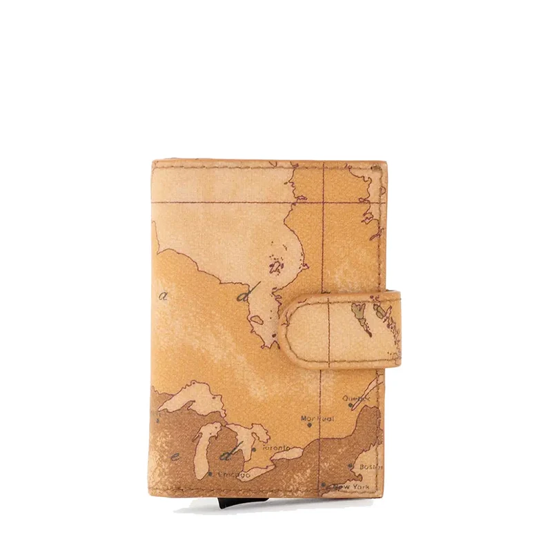 Porta Carte con Porta Monete 1A Classe Alviero Martini linea Geo Classic W372