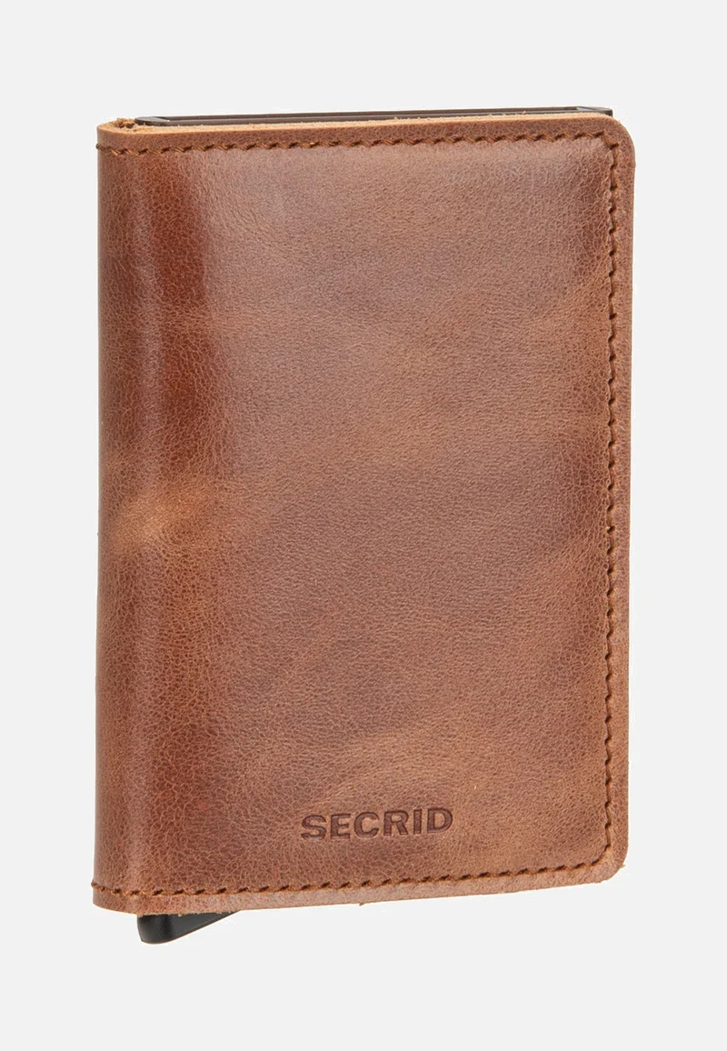 Slimwallet Vintage Cognac-Brown - Wallet
