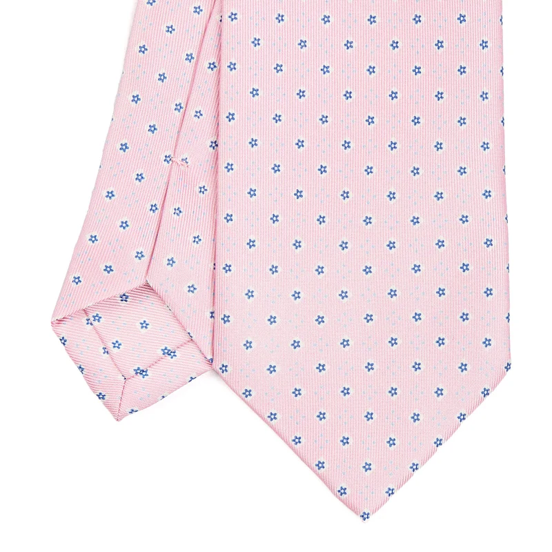 PINK SARTORIAL CLASSIC SILK TIE
