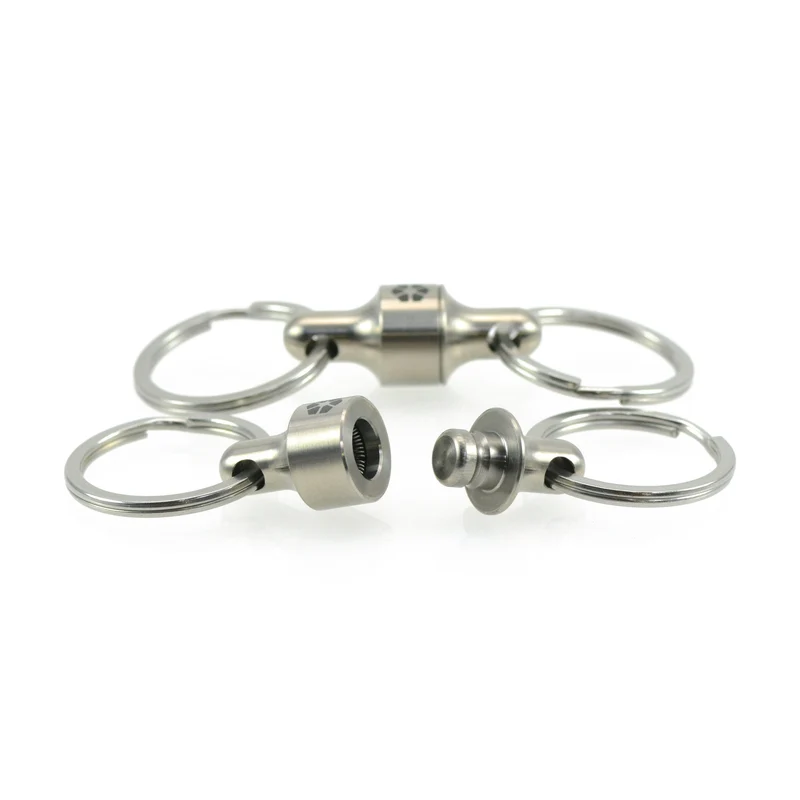 Kappa Quick Release Keychain Titanium