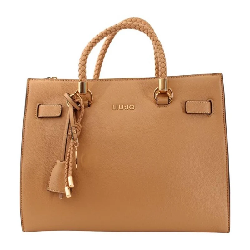 Borsa Satchel Media con Charms
