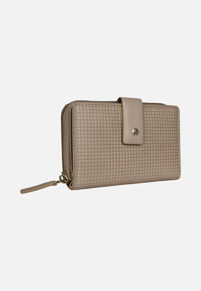Noemi Ladies Zip Wallet M Sand - Wallet