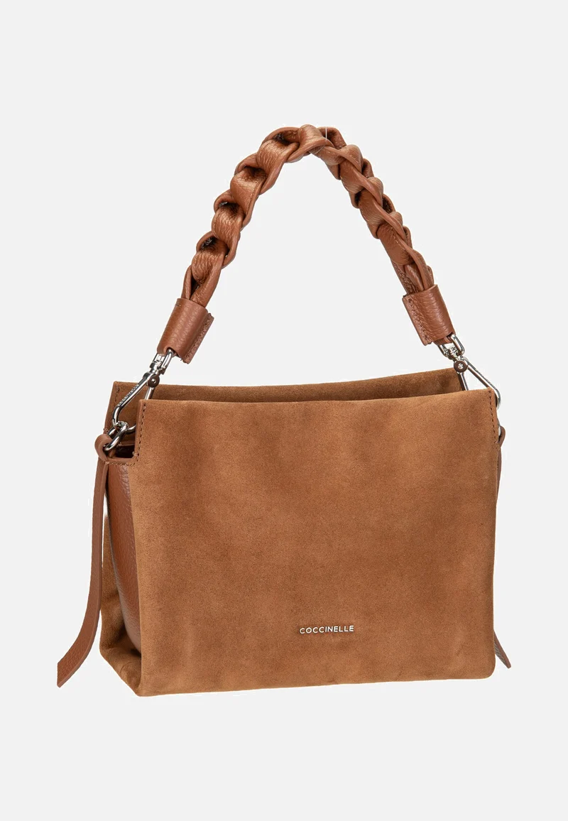 Boheme Suede Bimaterial 5801 Cognac/Cognac - Handle Bag