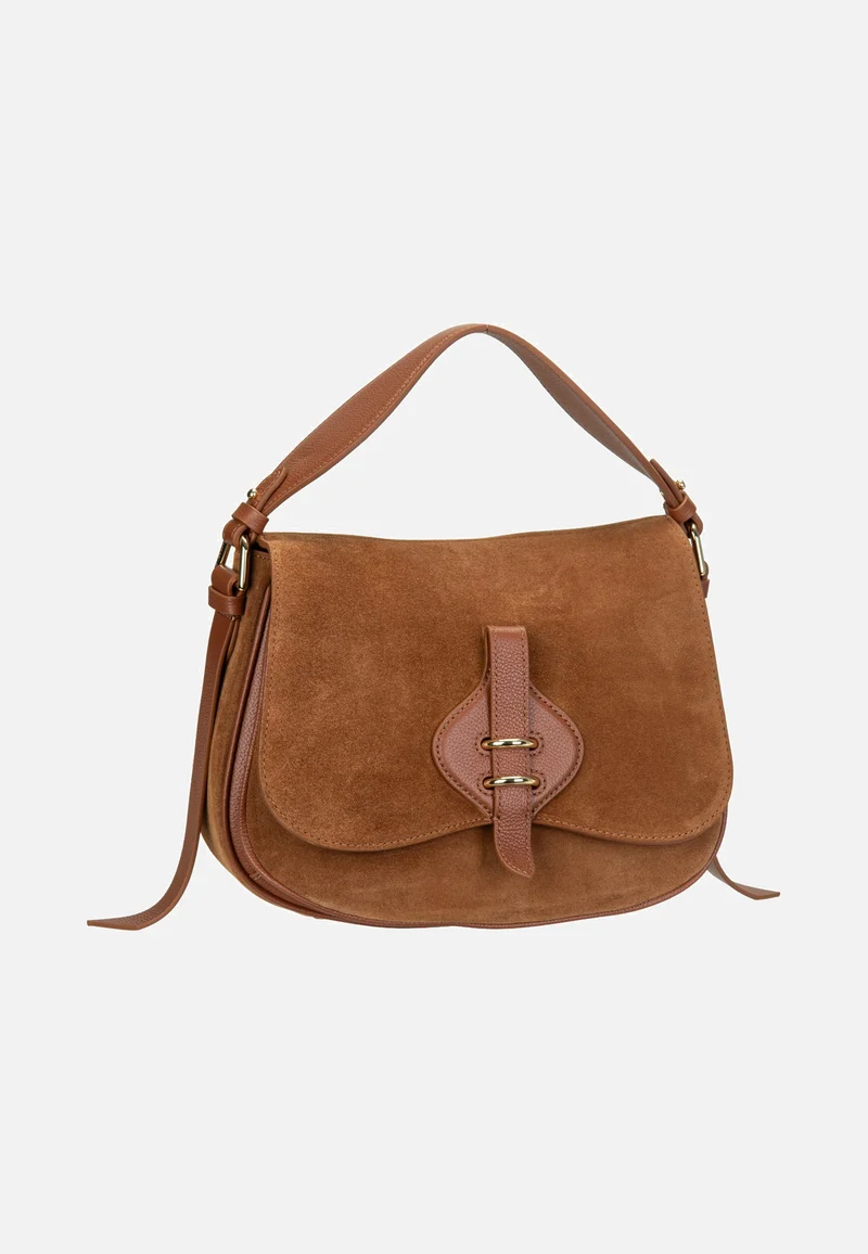Coccinellemavery Suede Bi 1801 Cognac/Cognac - Crossbody Bag