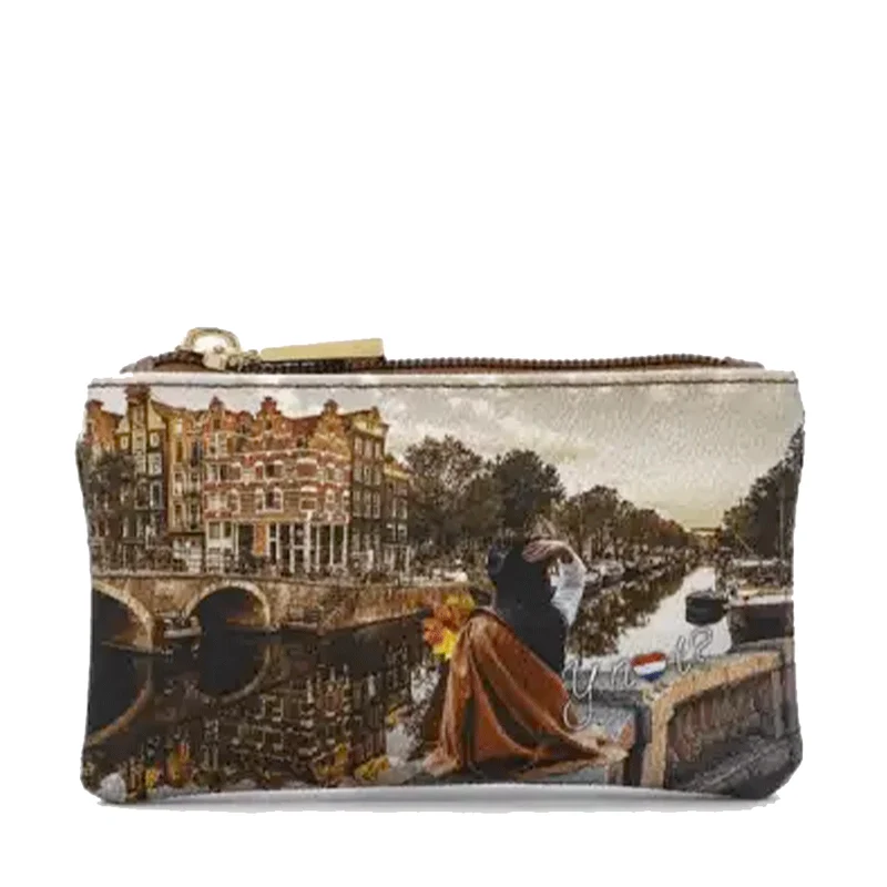 Portachiavi Donna a Bustina Y NOT Stampa Autumn in Holland - YES-307