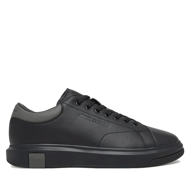 Scarpe Uomo ARMANI EXCHANGE Sneakers in Pelle Colore Black - Chimera
