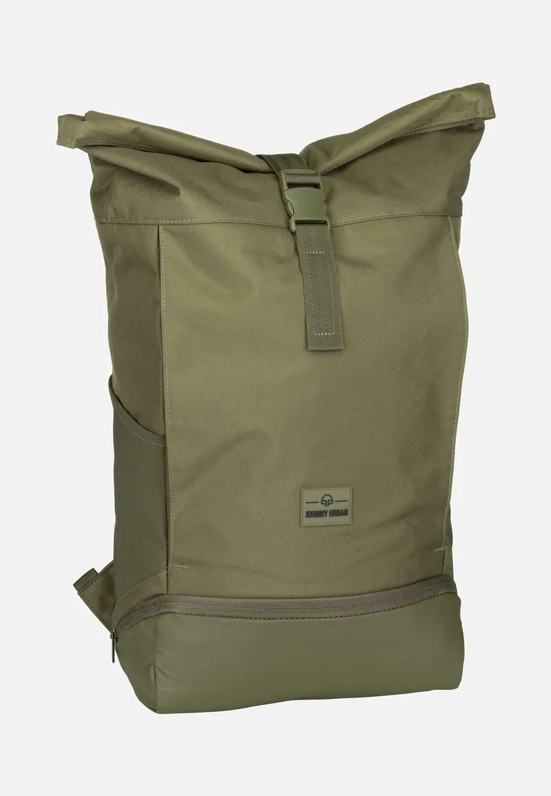 Allen Large Olive - Rolltop Backpack