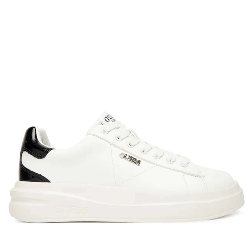 Sneakers Donna GUESS Colore Bianco - Nero Linea Elbina