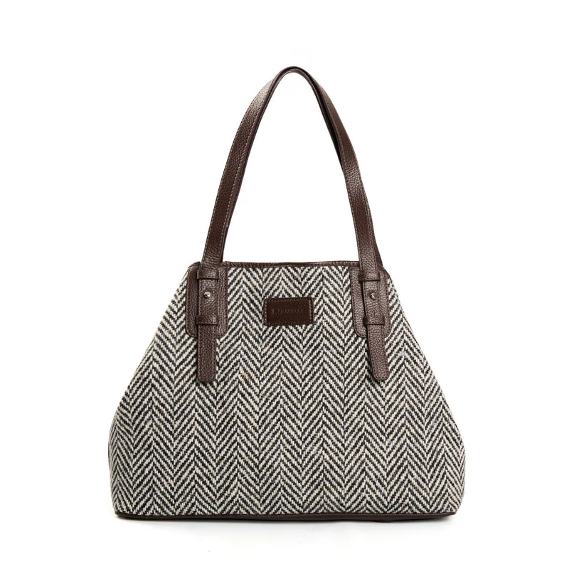 BROWN TOTE BAG