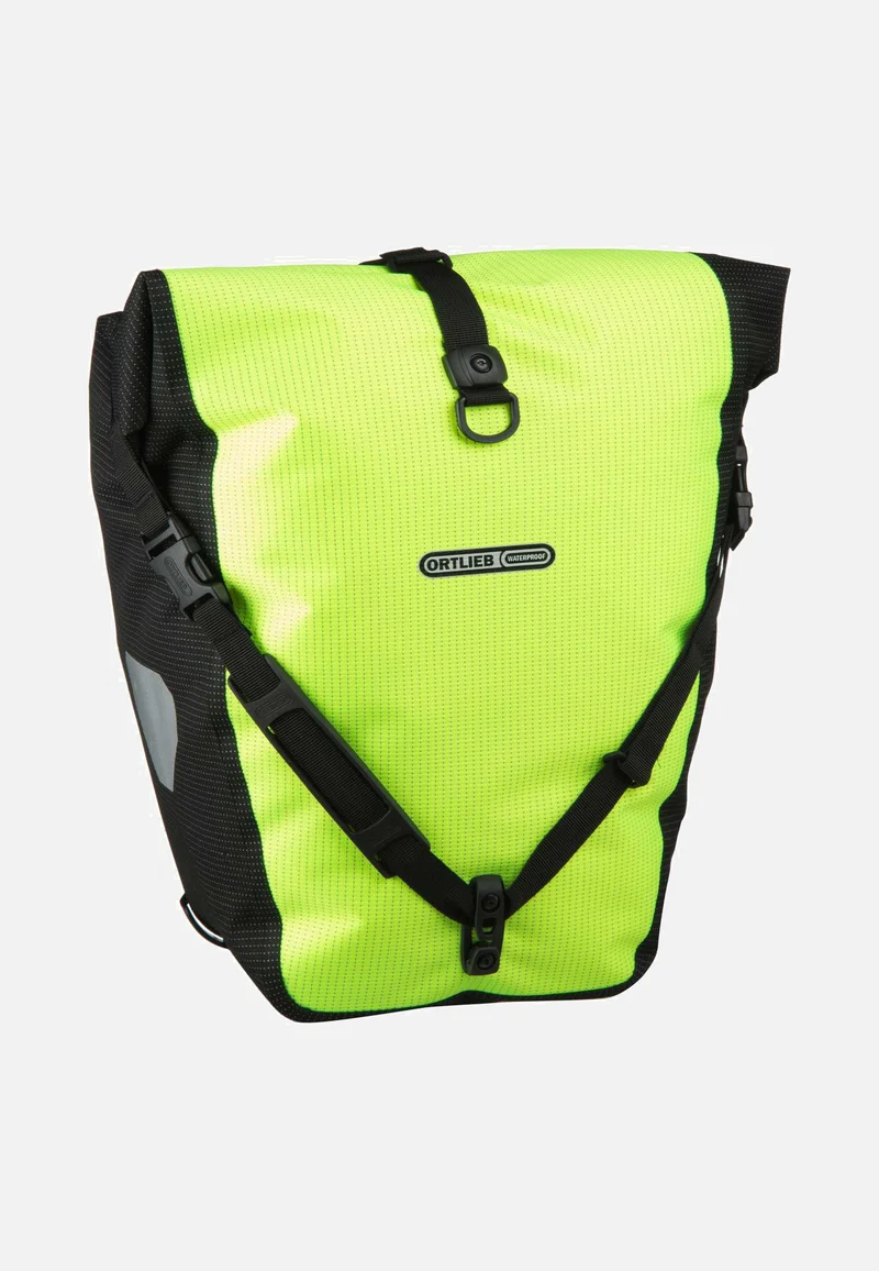 Back-Roller High Visibility Single QL2.1 Neongelb Schwarz Reflex - Bike Bag
